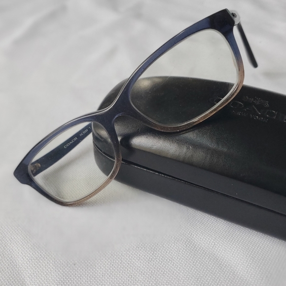 Coach Glitter Gradient Eyeglasses - Picture 1 of 6